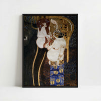 Framed Canvas - Framed canvas in black frame
