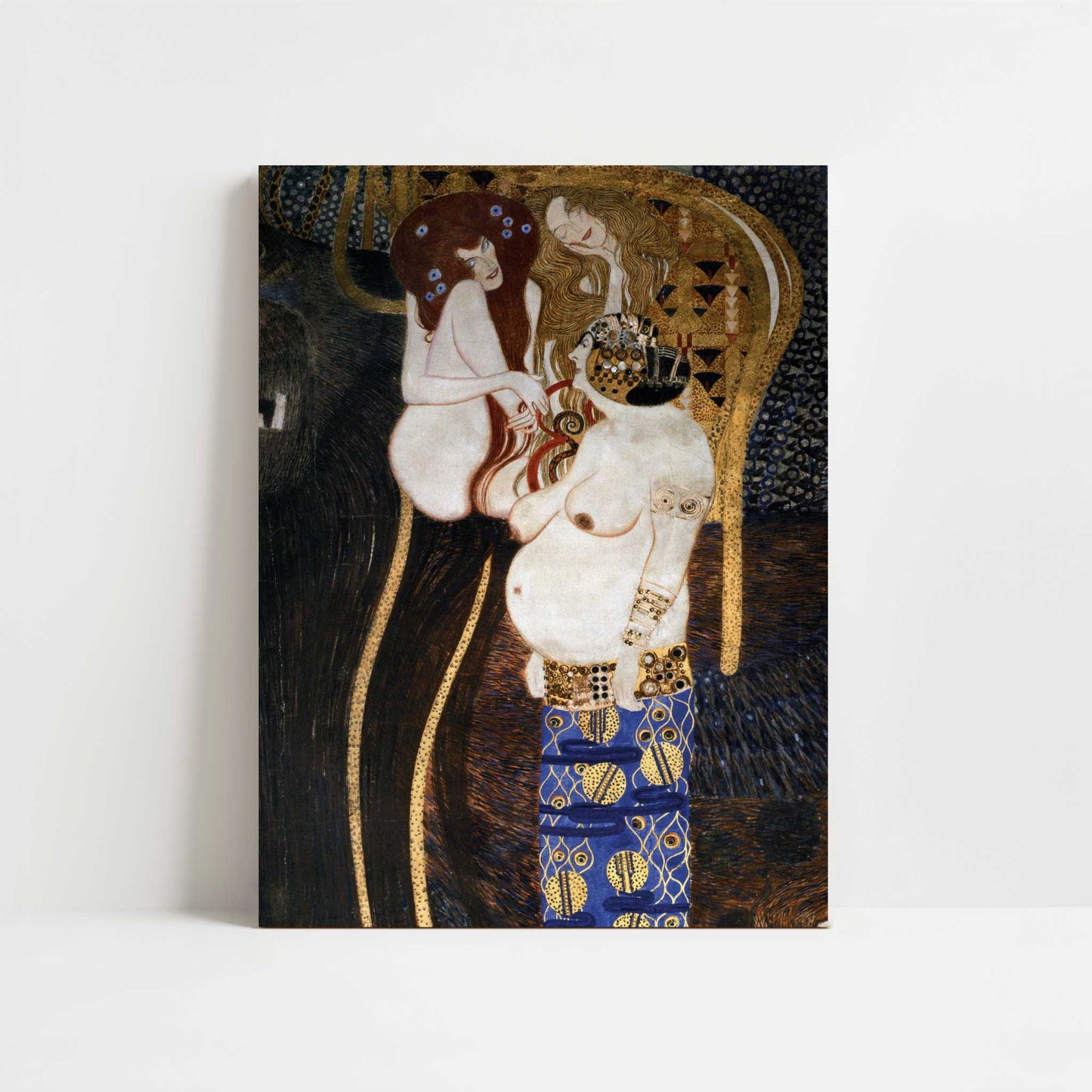 The Beethoven Frieze VI (1902) by Gustav Klimt – Art Print - Unframed art print