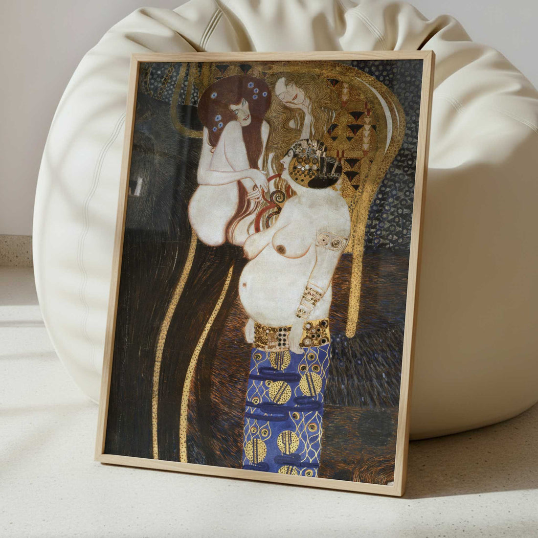 The Beethoven Frieze VI (1902) by Gustav Klimt – Art Print - Interior inspiration
