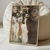 The Beethoven Frieze V (1902) by Gustav Klimt – Art Print - Interior inspiration
