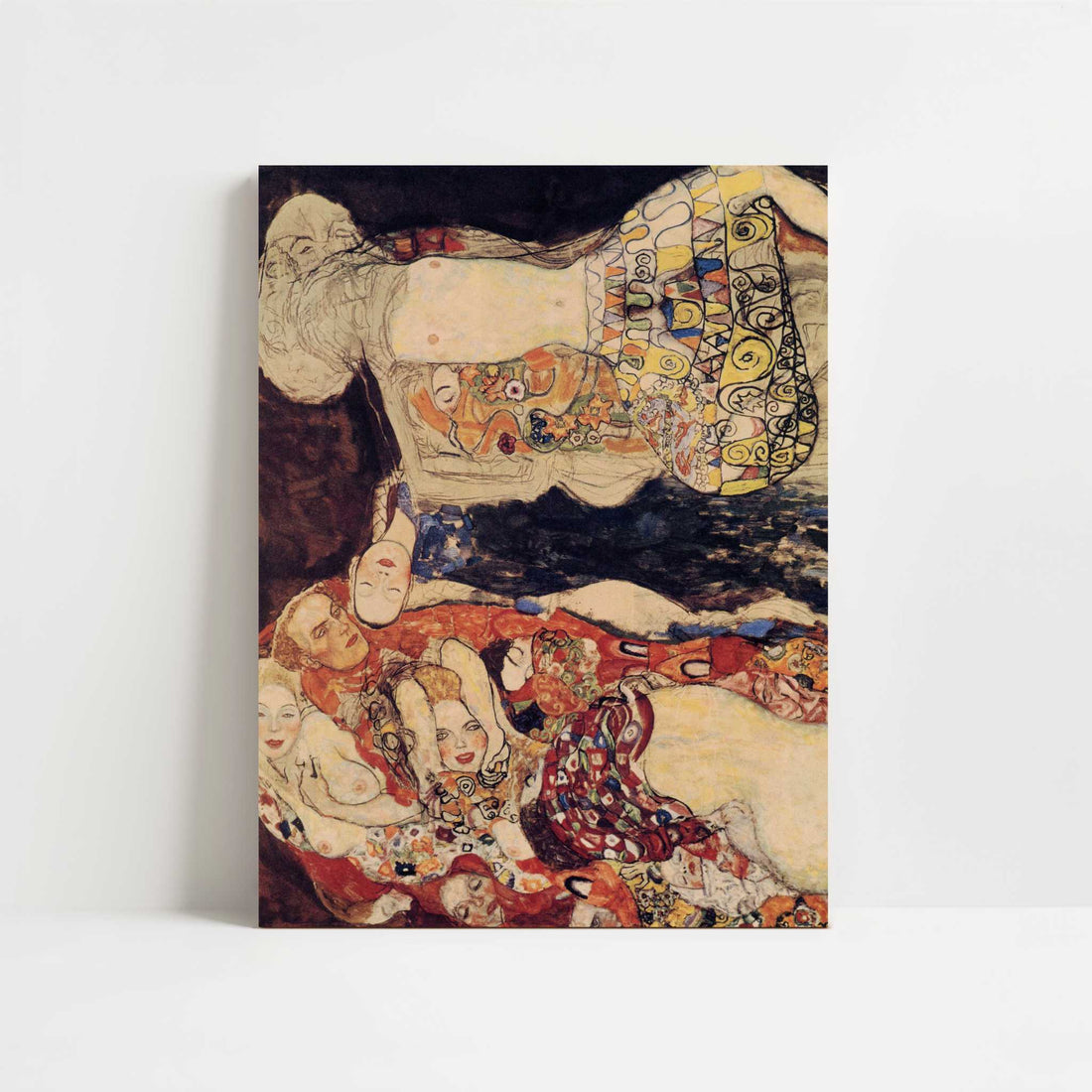 The Bride (1917-18) by Gustav Klimt – Art Print - Unframed art print
