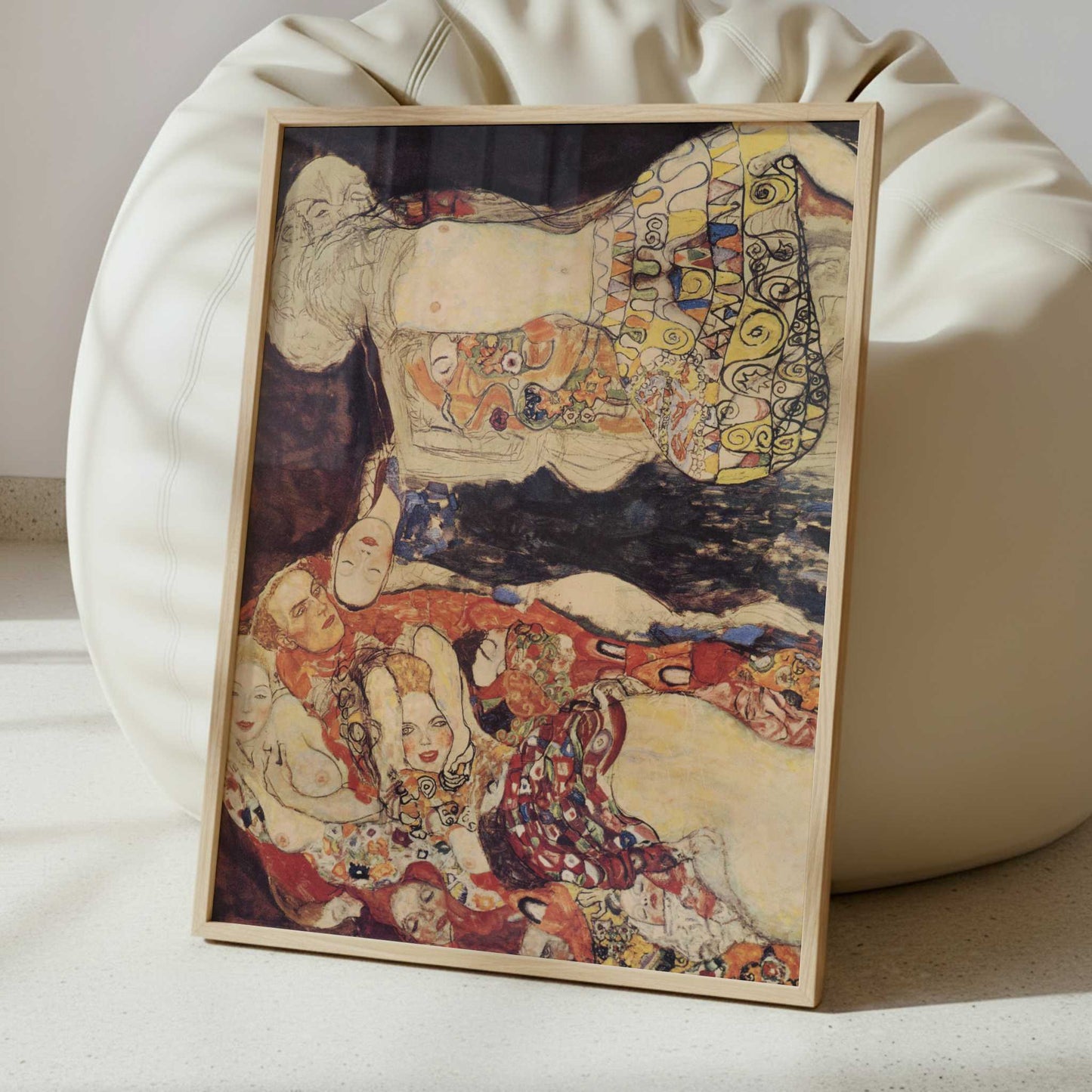 The Bride (1917-18) by Gustav Klimt – Art Print - Interior inspiration