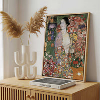 Framed Canvas - Framed canvas in a stylish interior setting