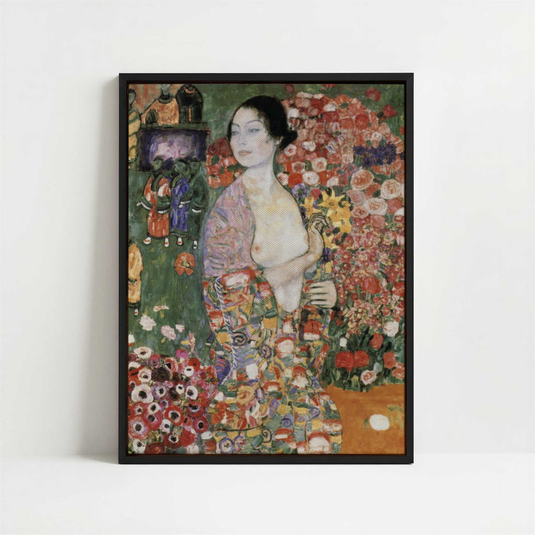 Framed Canvas - Framed canvas in black frame