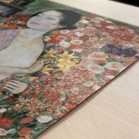 The Dancer (1916-18) by Gustav Klimt – Art Print - Close-up detail of the art print