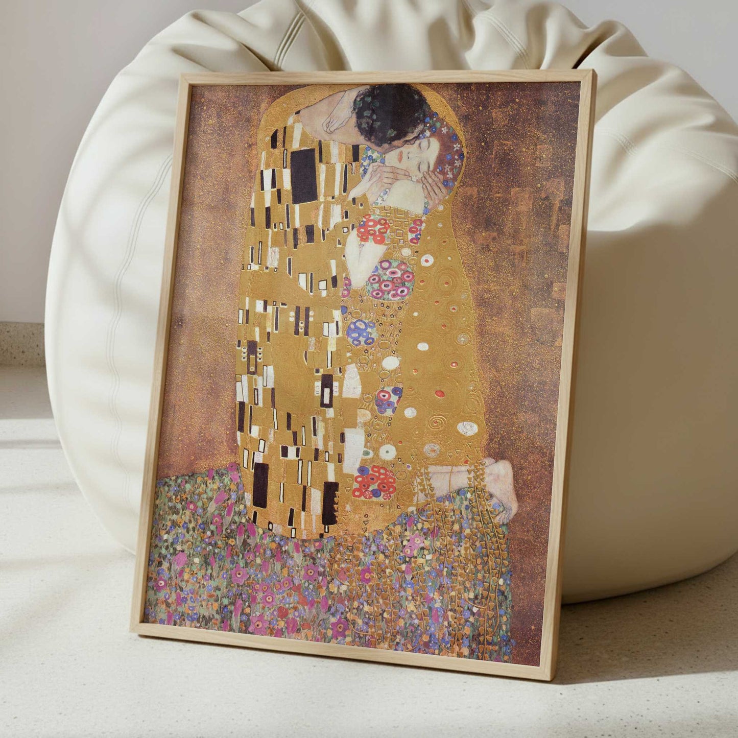 The Kiss (1909) by Gustav Klimt – Art Print - Interior inspiration