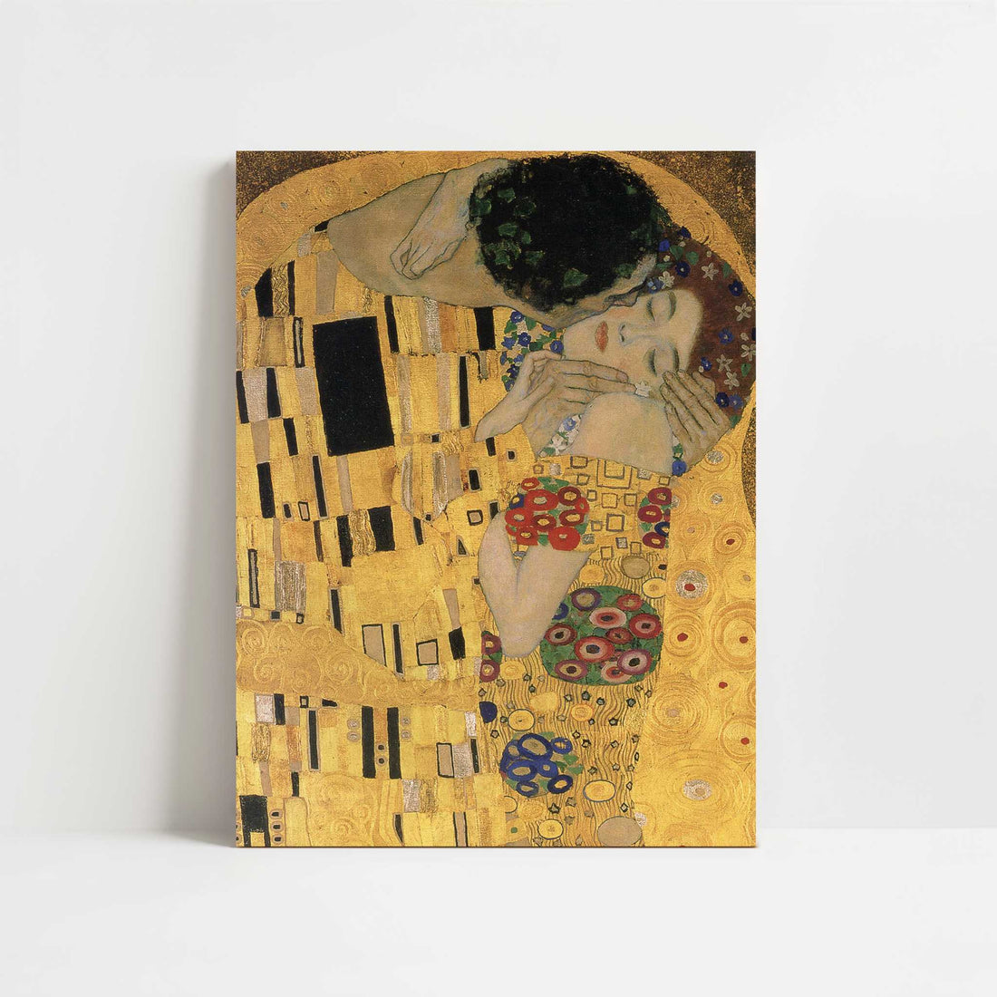 The Kiss (1909) by Gustav Klimt – Art Print - Unframed art print