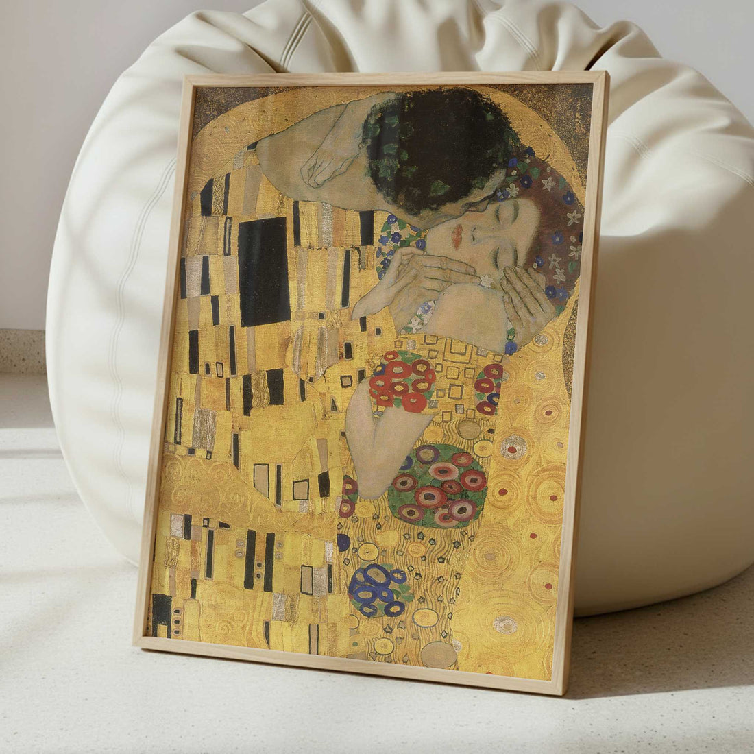 The Kiss (1909) by Gustav Klimt – Art Print - Interior inspiration