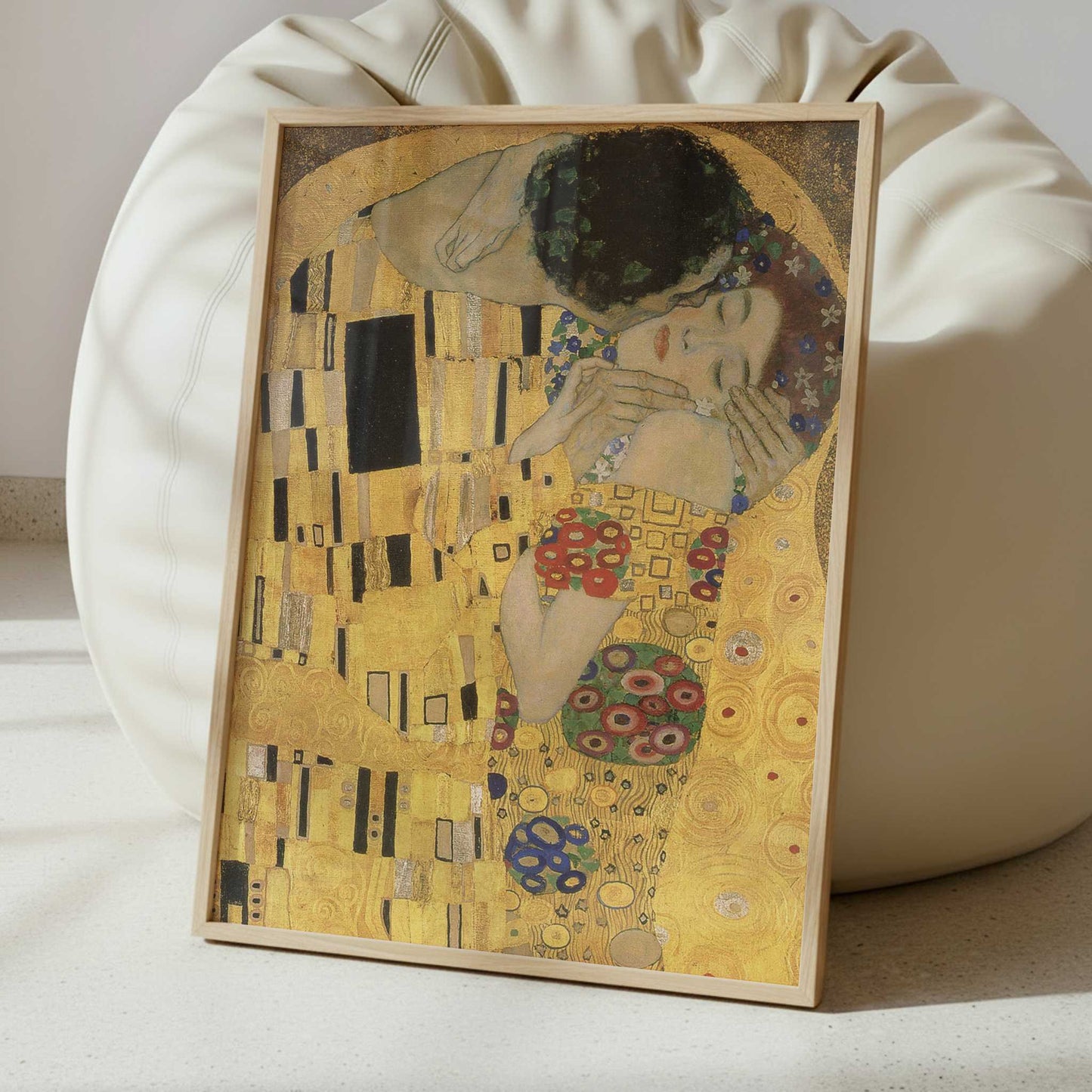 The Kiss (1909) by Gustav Klimt – Art Print - Interior inspiration
