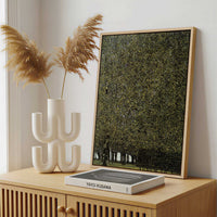 Framed Canvas - Framed canvas in a stylish interior setting