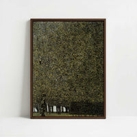 Framed Canvas - Framed canvas in dark wood color frame