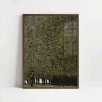 The Park (1910) by Gustav Klimt – Art Print - Art print in dark wood frame