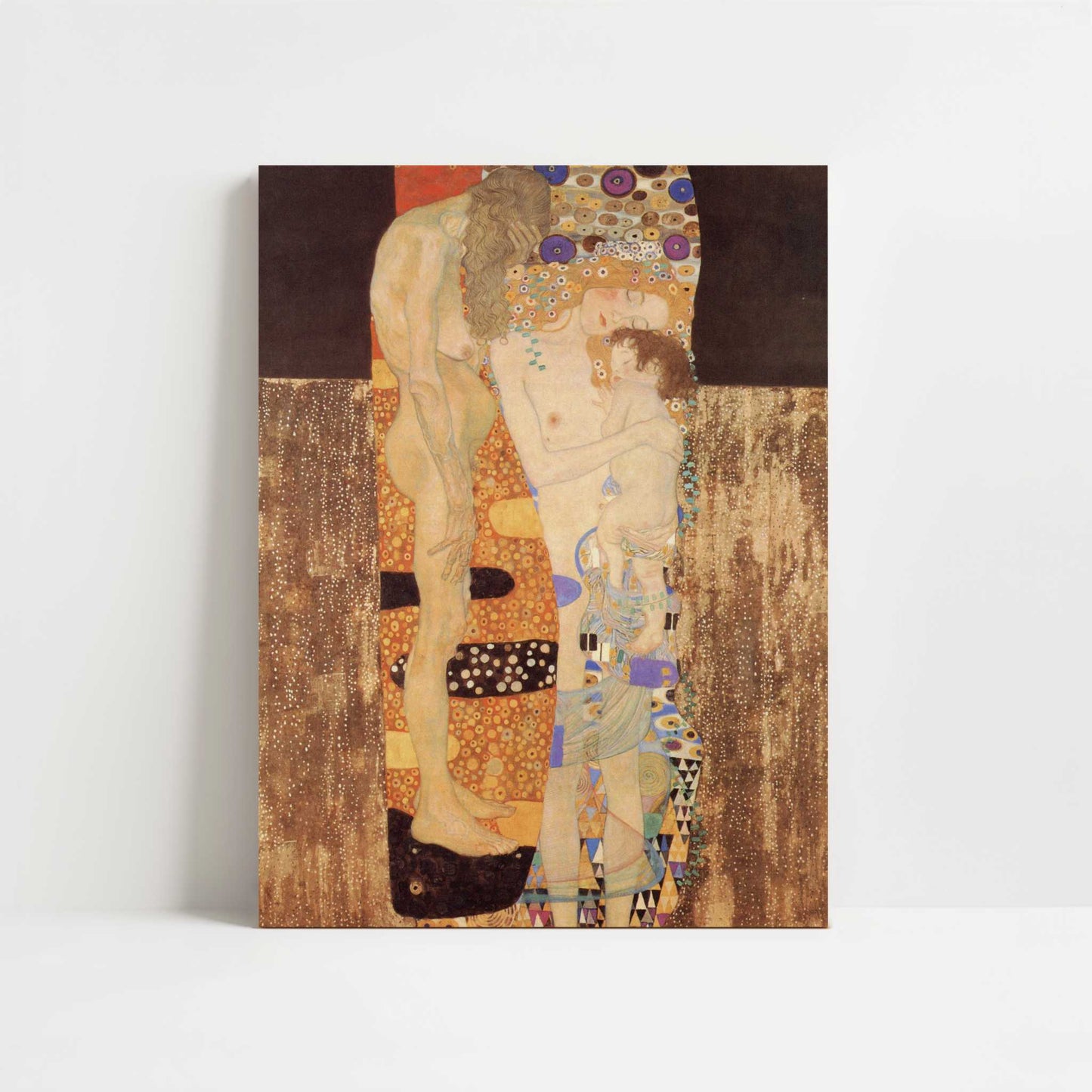 The Three Ages of Woman (1905) by Gustav Klimt – Art Print - Unframed art print