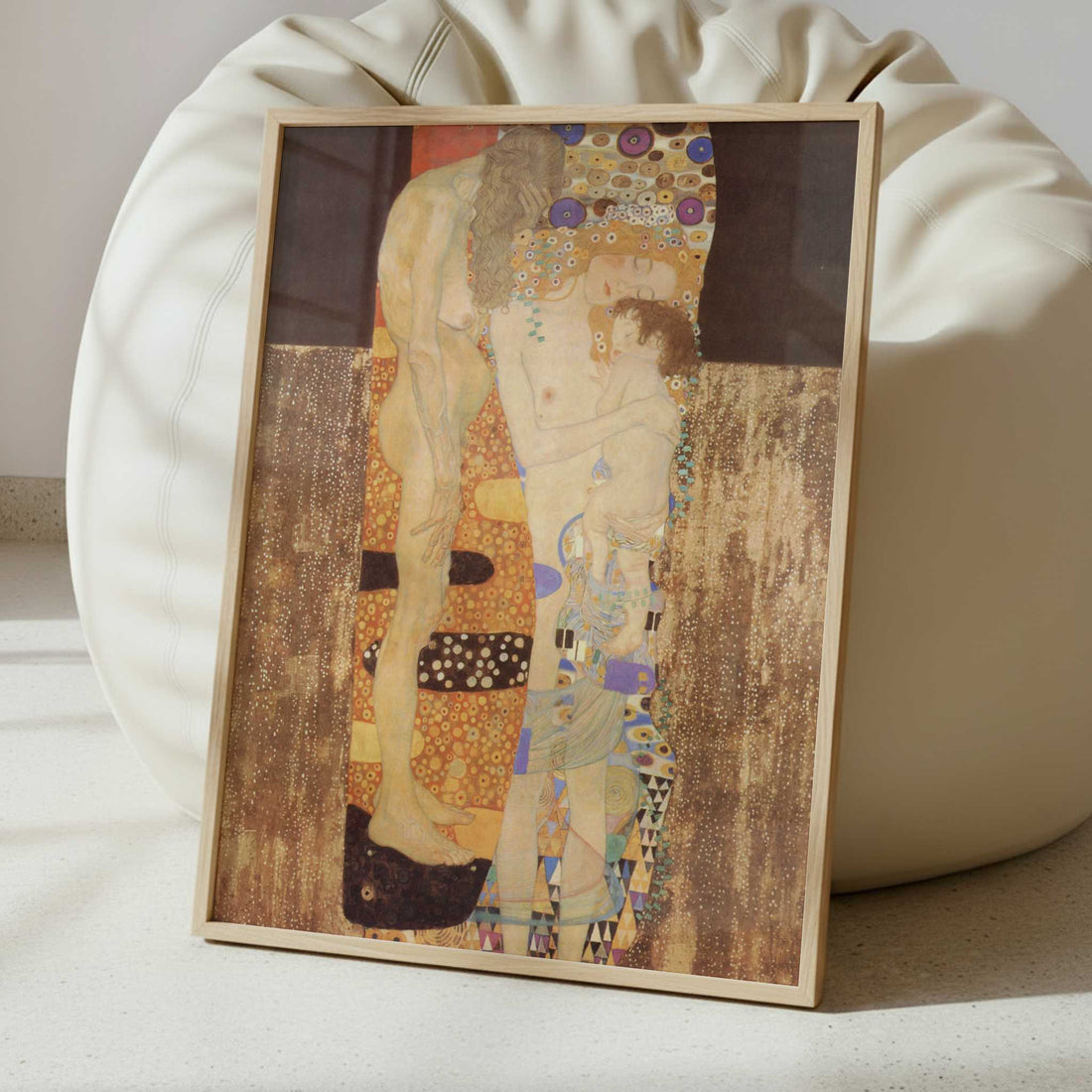 The Three Ages of Woman (1905) by Gustav Klimt – Art Print - Interior inspiration
