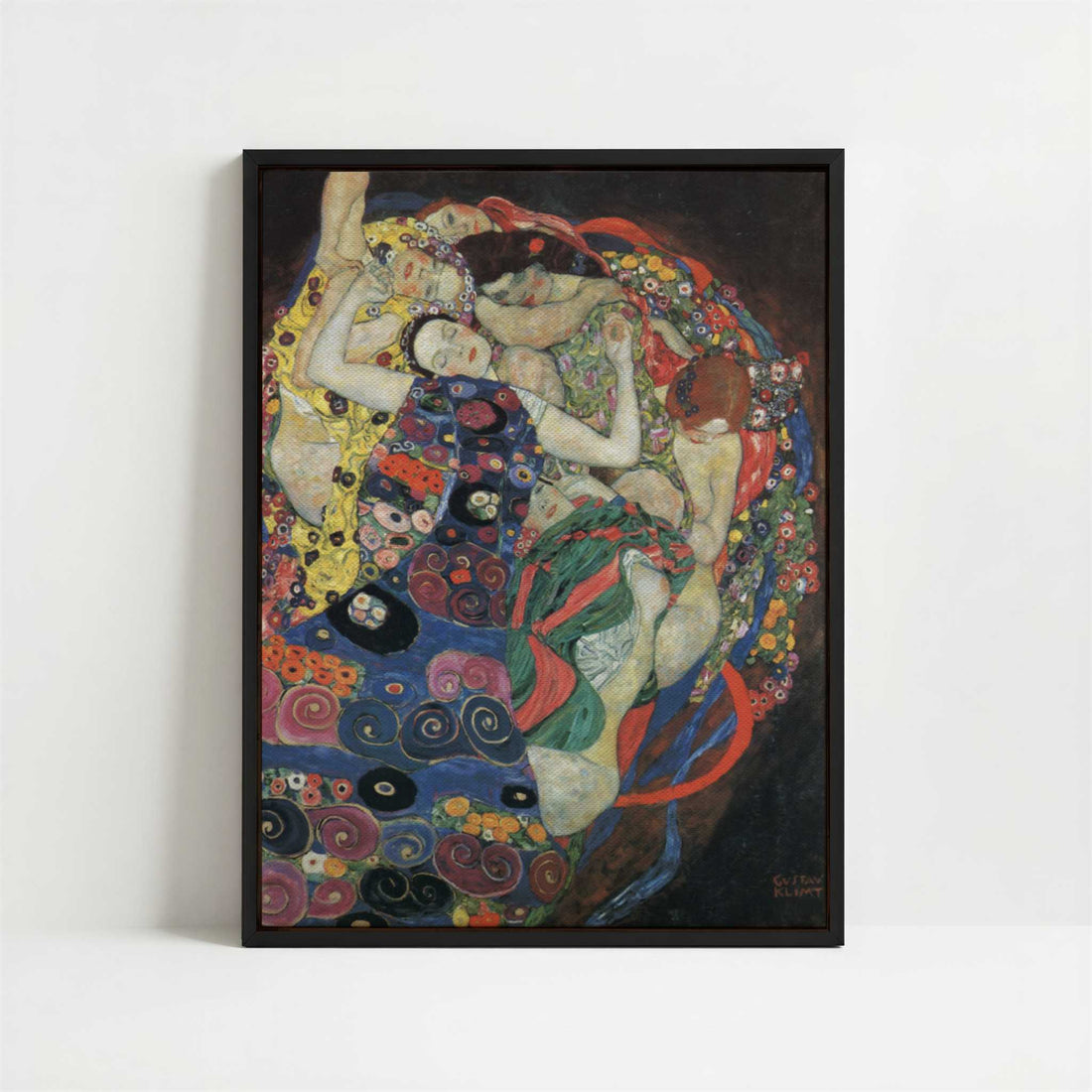 Framed Canvas - Framed canvas in black frame