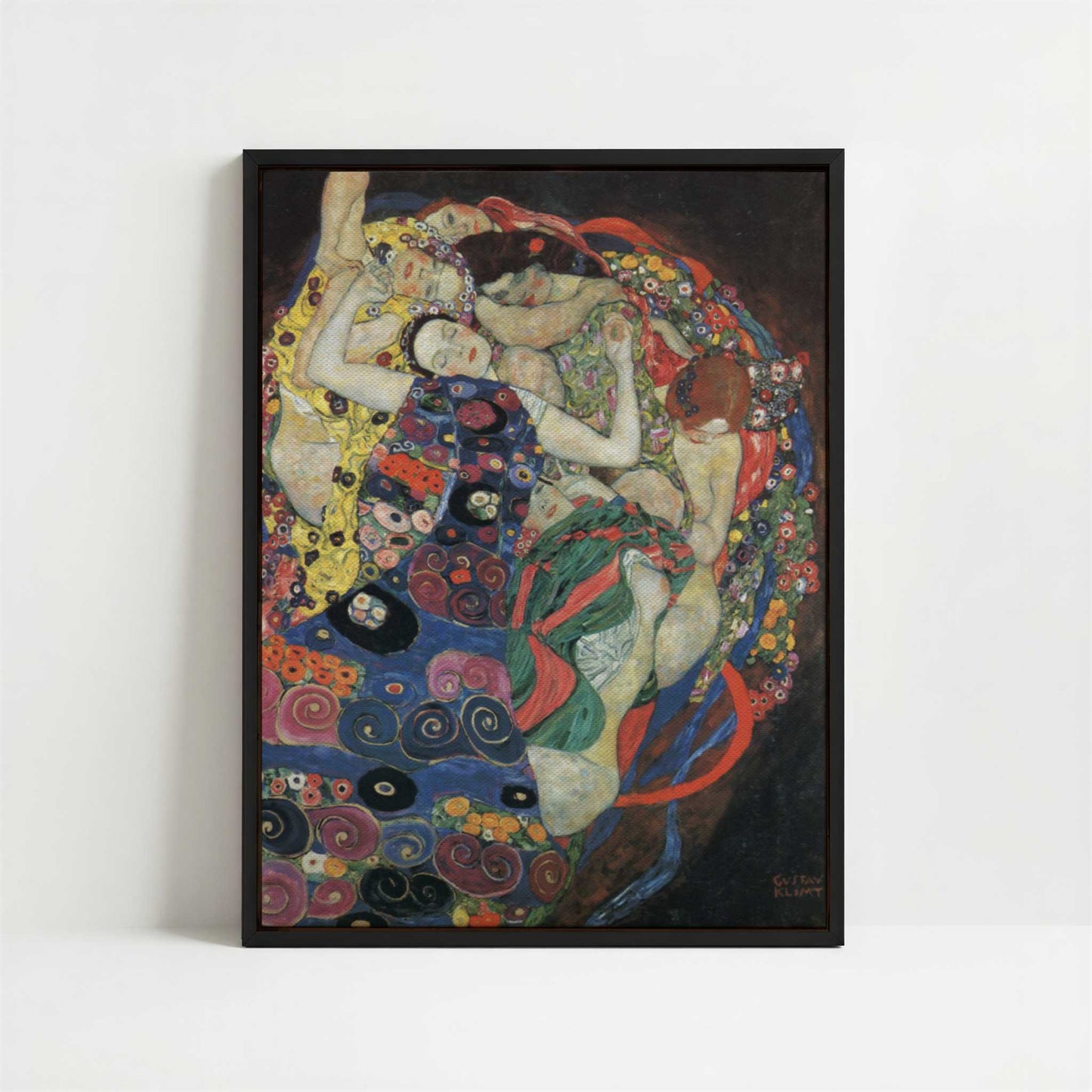 Framed Canvas - Framed canvas in black frame
