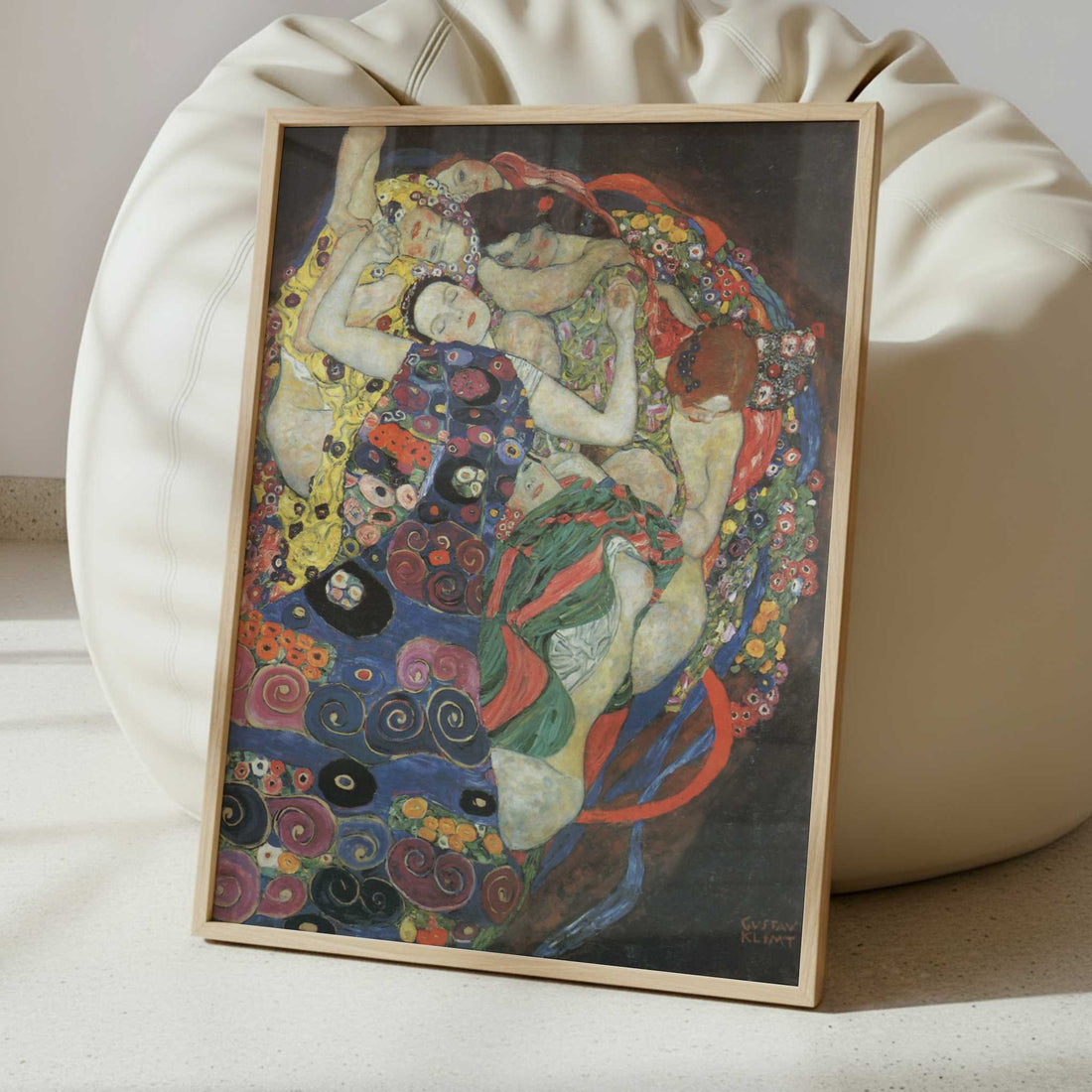 The Virgin (1913) by Gustav Klimt – Art Print - Interior inspiration