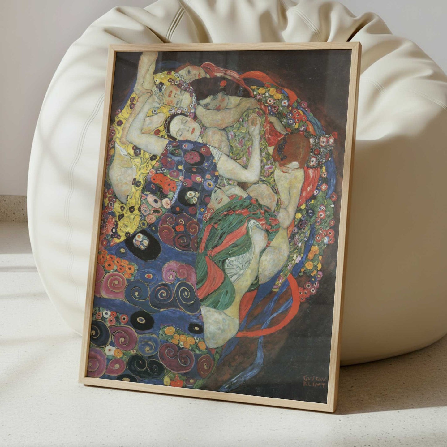 The Virgin (1913) by Gustav Klimt – Art Print - Interior inspiration