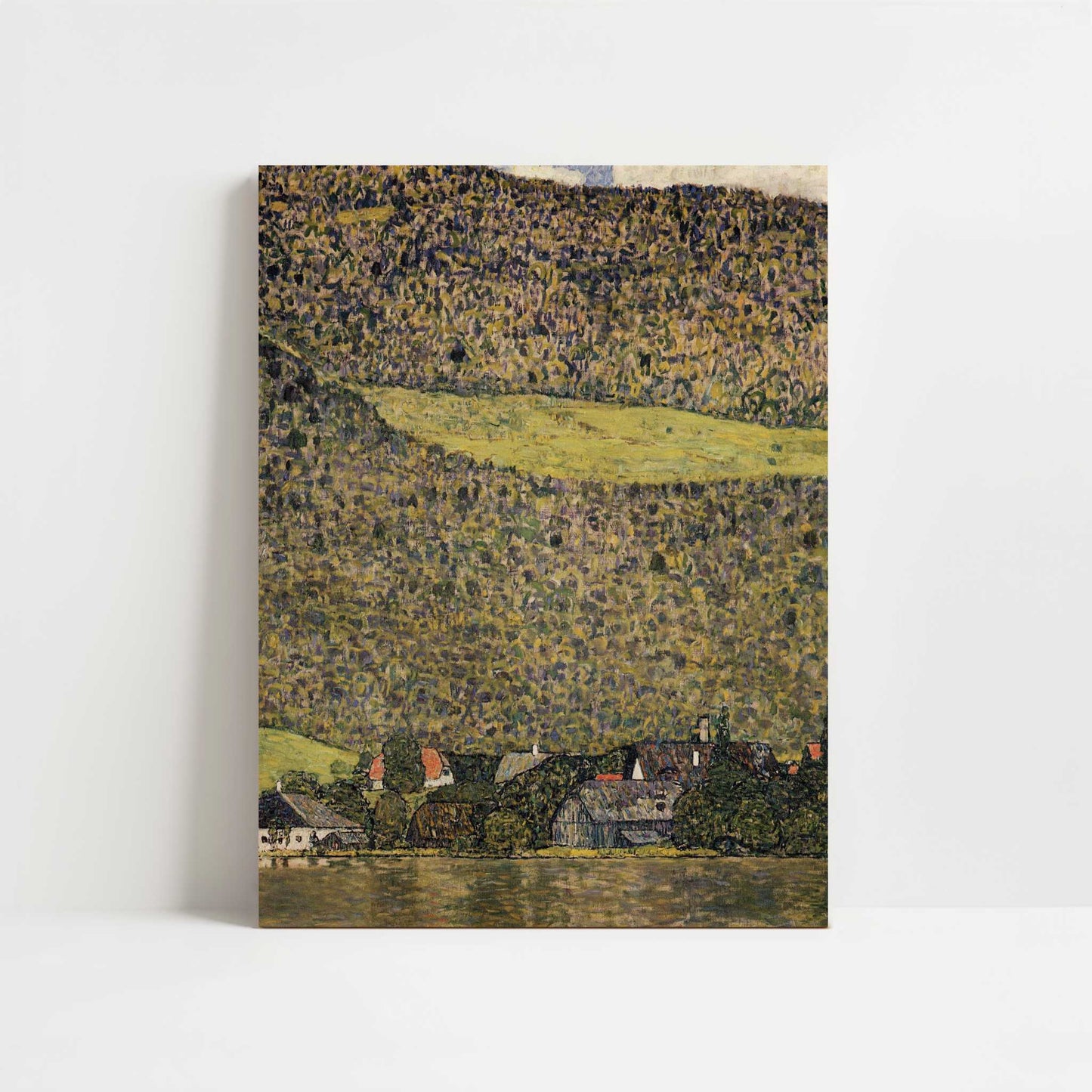Unterach on the Attersee (1915) by Gustav Klimt – Art Print - Unframed art print