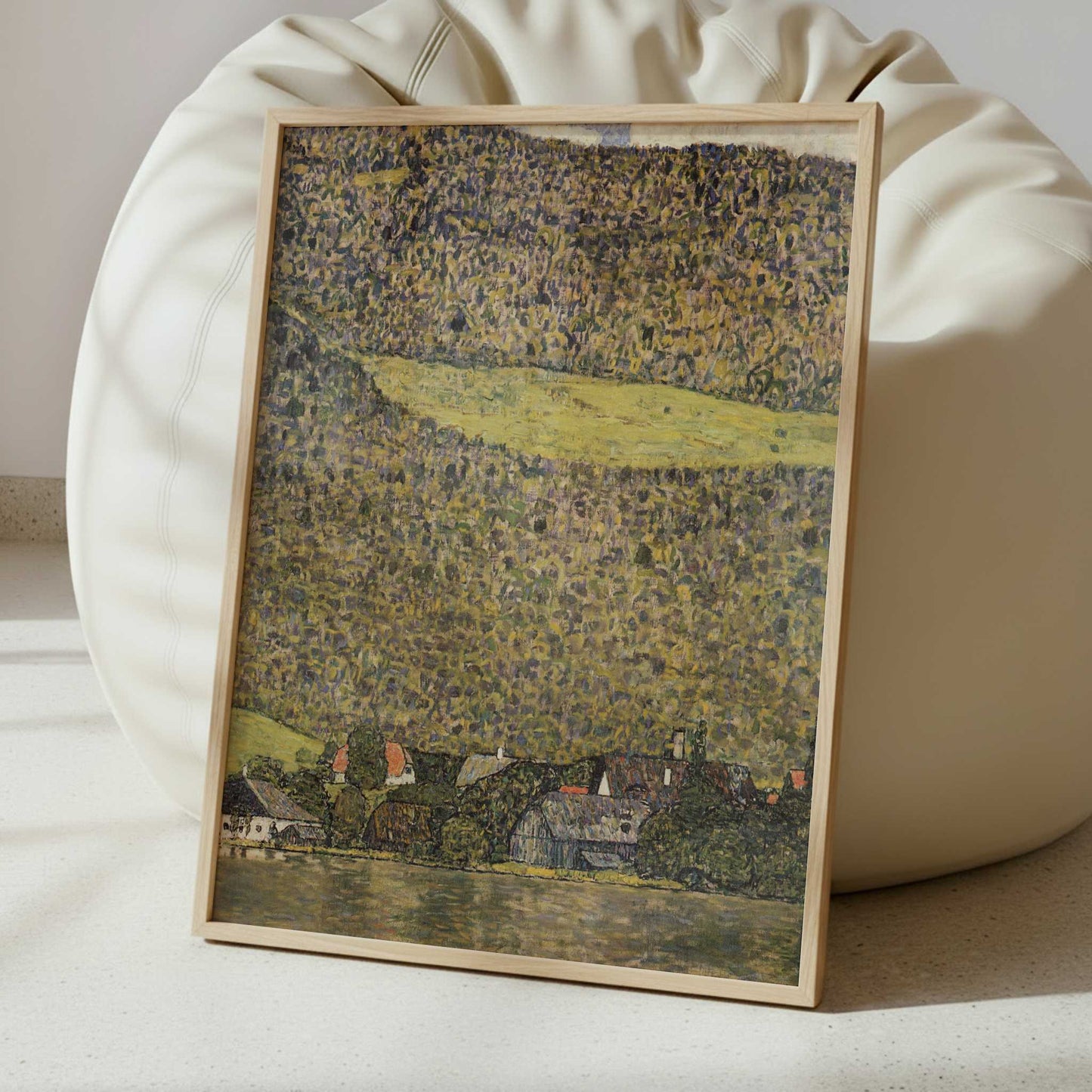 Unterach on the Attersee (1915) by Gustav Klimt – Art Print - Interior inspiration