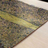 Unterach on the Attersee (1915) by Gustav Klimt – Art Print - Close-up detail of the art print