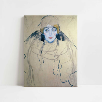 Woman's Head (1918) by Gustav Klimt – Art Print - Unframed art print