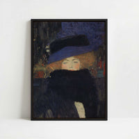 Framed Canvas - Framed canvas in black frame