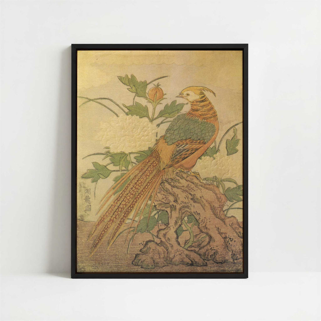 Framed Canvas - Framed canvas in black frame