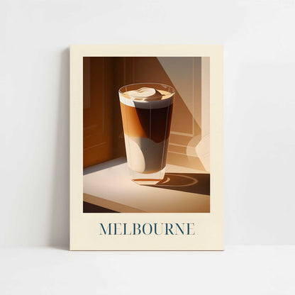 Latte Macchiato from Melbourne, Australia - Art Print - Unframed art print