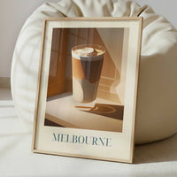 Latte Macchiato from Melbourne, Australia - Art Print - Interior inspiration
