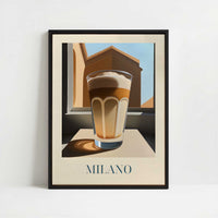Framed Canvas - Framed canvas in black frame
