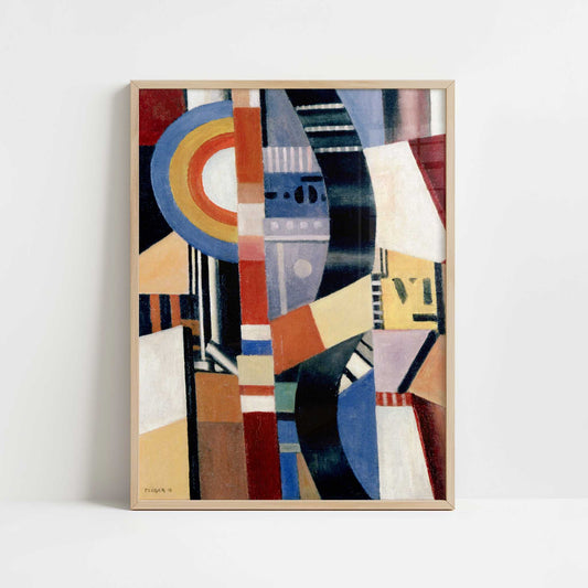 Composition (1918) by Fernand Léger – Art Print