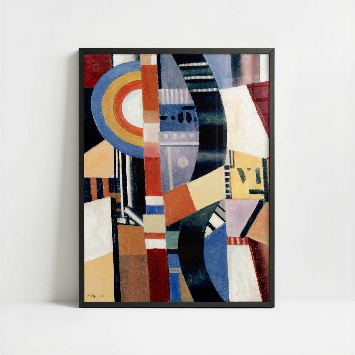 Composition (1918) by Fernand Léger – Art Print