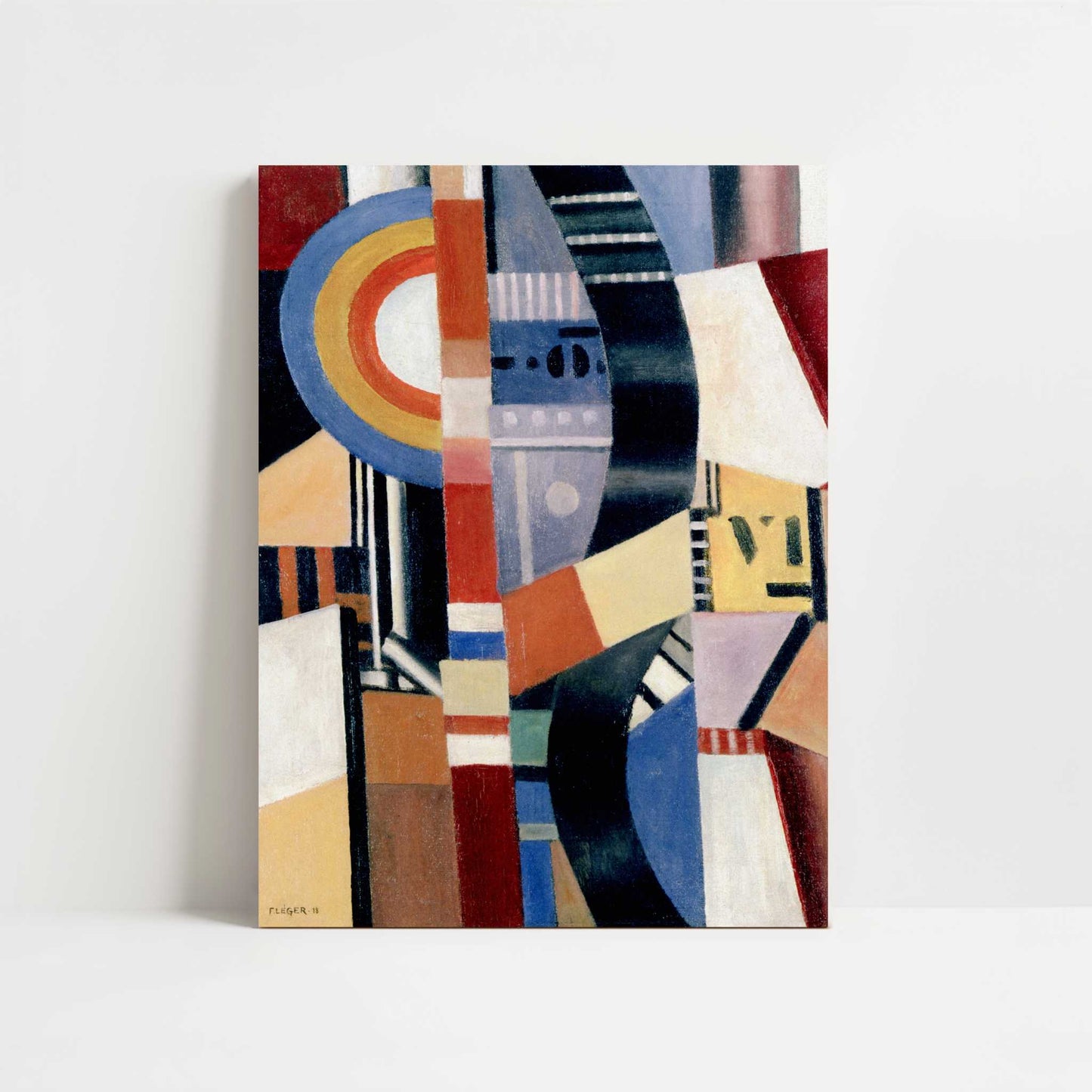 Composition (1918) by Fernand Léger – Art Print