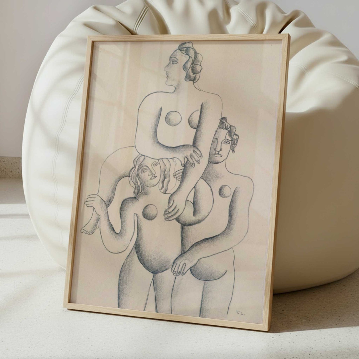 Acrobats (1932) by Fernand Léger – Art Print - Interior inspiration