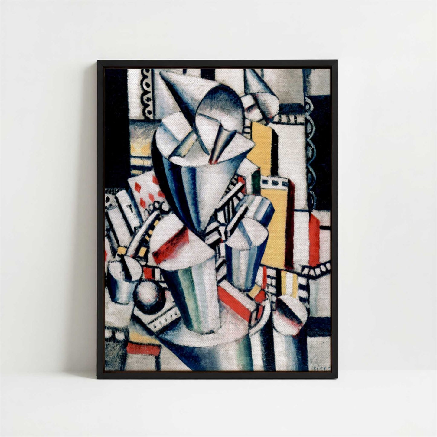 Framed Canvas - Framed canvas in black frame