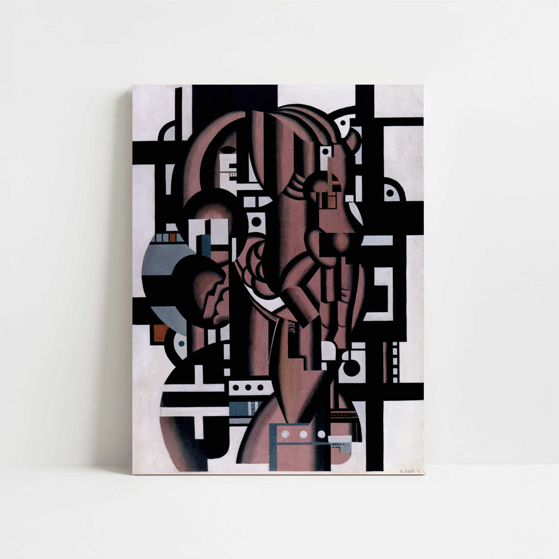 Composition (1923–27) by Fernand Léger – Art Print - Unframed art print