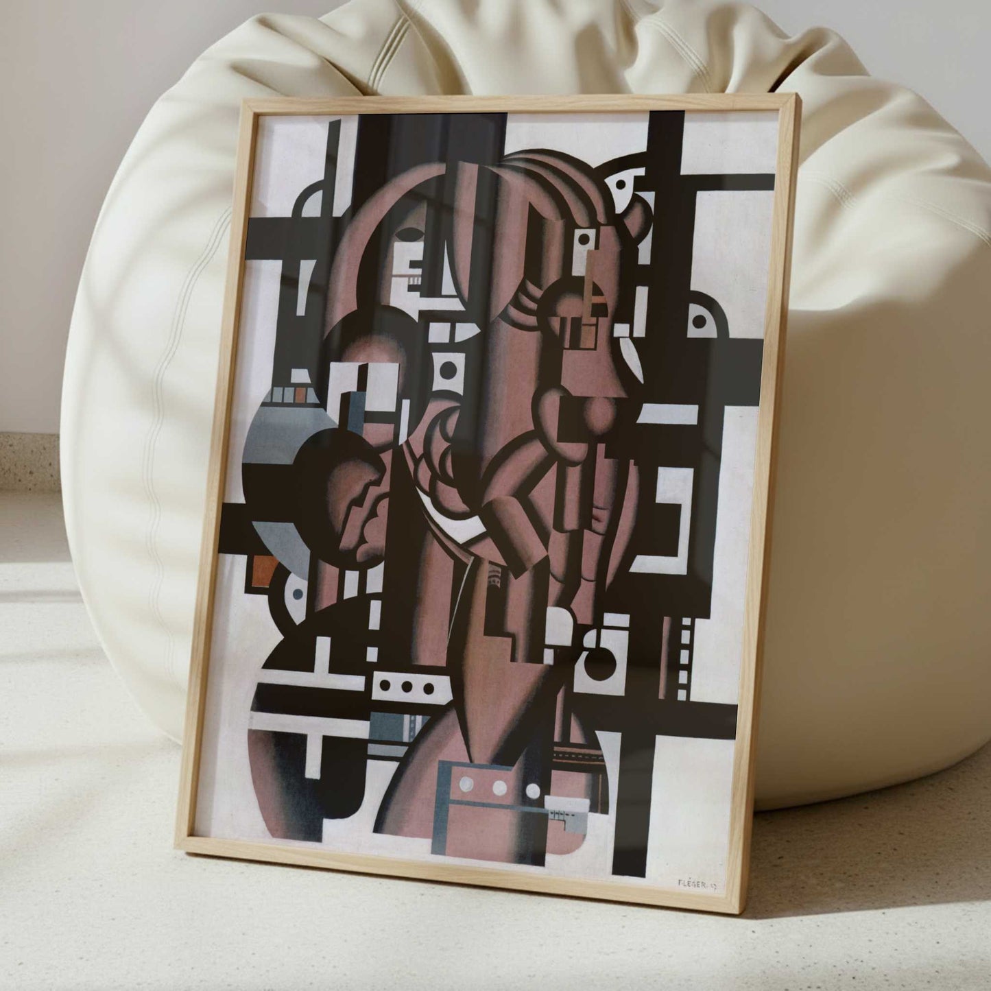 Composition (1923–27) by Fernand Léger – Art Print - Interior inspiration