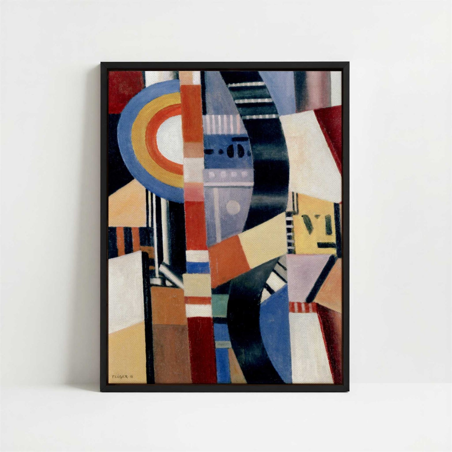 Framed Canvas - Framed canvas in black frame