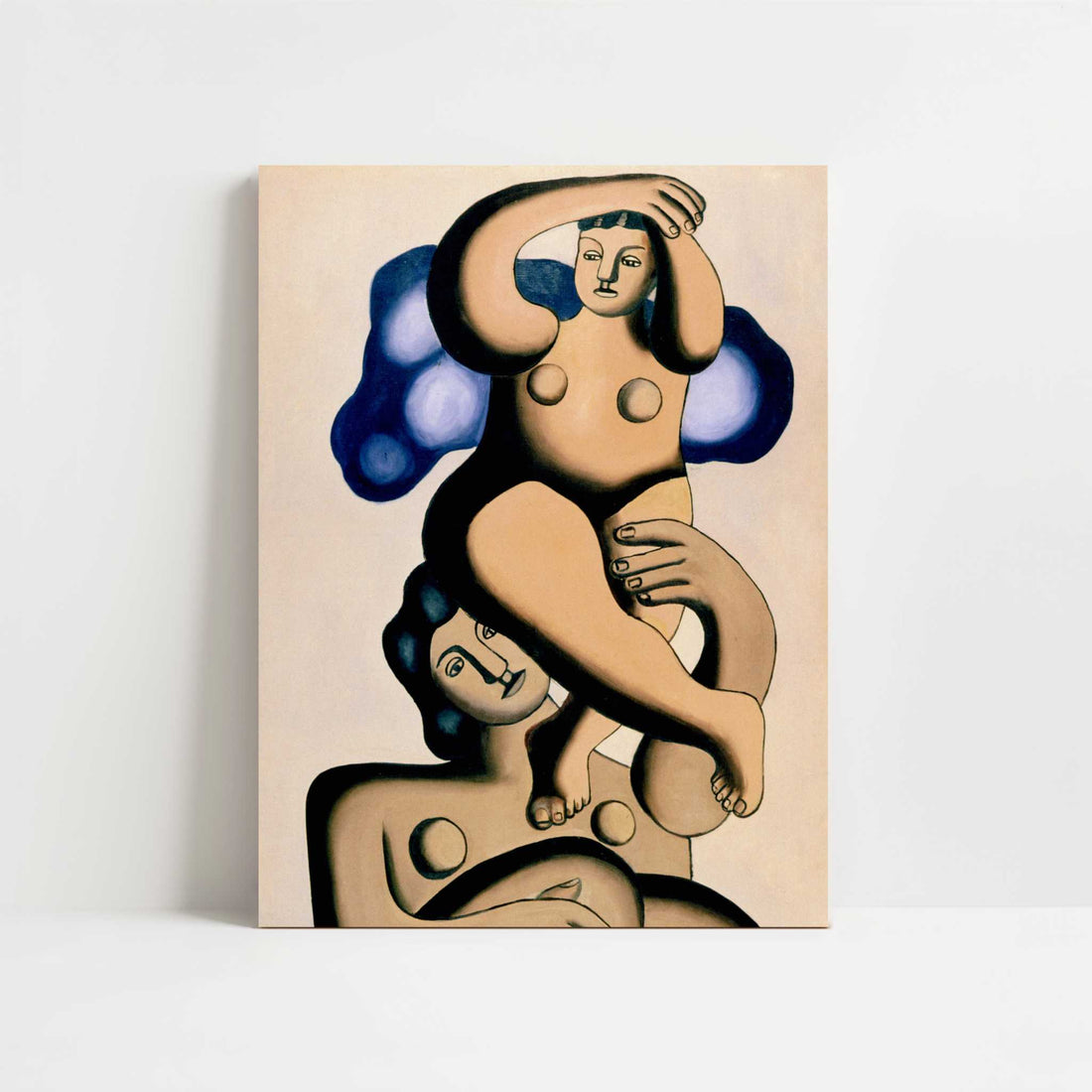 Composition with Two Parrots (1937) by Fernand Léger – Art Print - Unframed art print