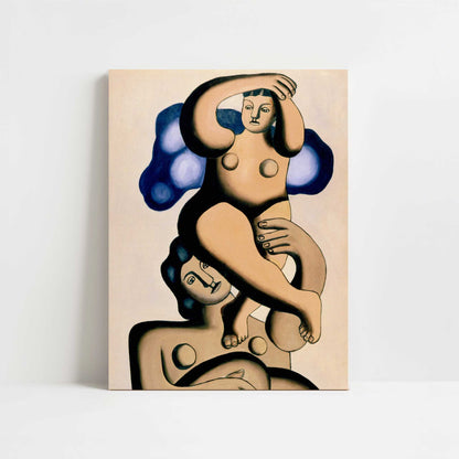 Composition with Two Parrots (1937) by Fernand Léger – Art Print - Unframed art print