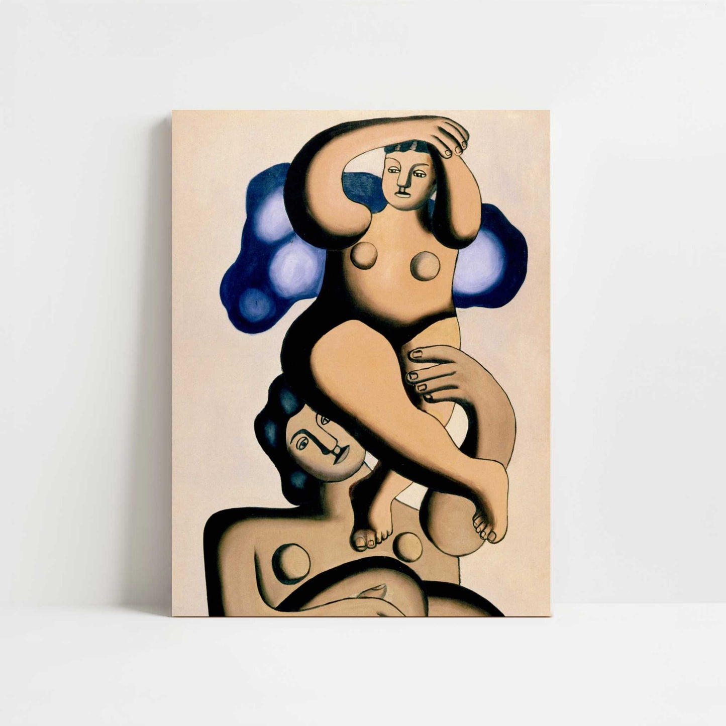 Composition with Two Parrots (1937) by Fernand Léger – Art Print - Unframed art print