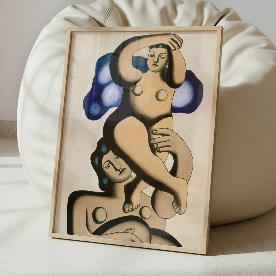 Composition with Two Parrots (1937) by Fernand Léger – Art Print - Interior inspiration