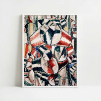 Contrast of Shapes (1914) by Fernand Léger – Art Print - Art print in white frame