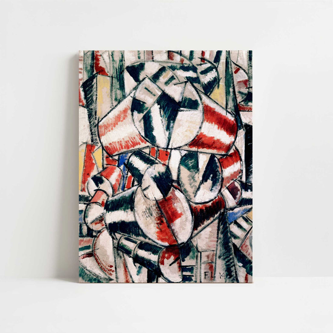 Contrast of Shapes (1914) by Fernand Léger – Art Print - Unframed art print