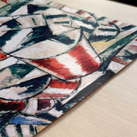 Contrast of Shapes (1914) by Fernand Léger – Art Print - Close-up detail of the art print