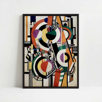 Framed Canvas - Framed canvas in black frame