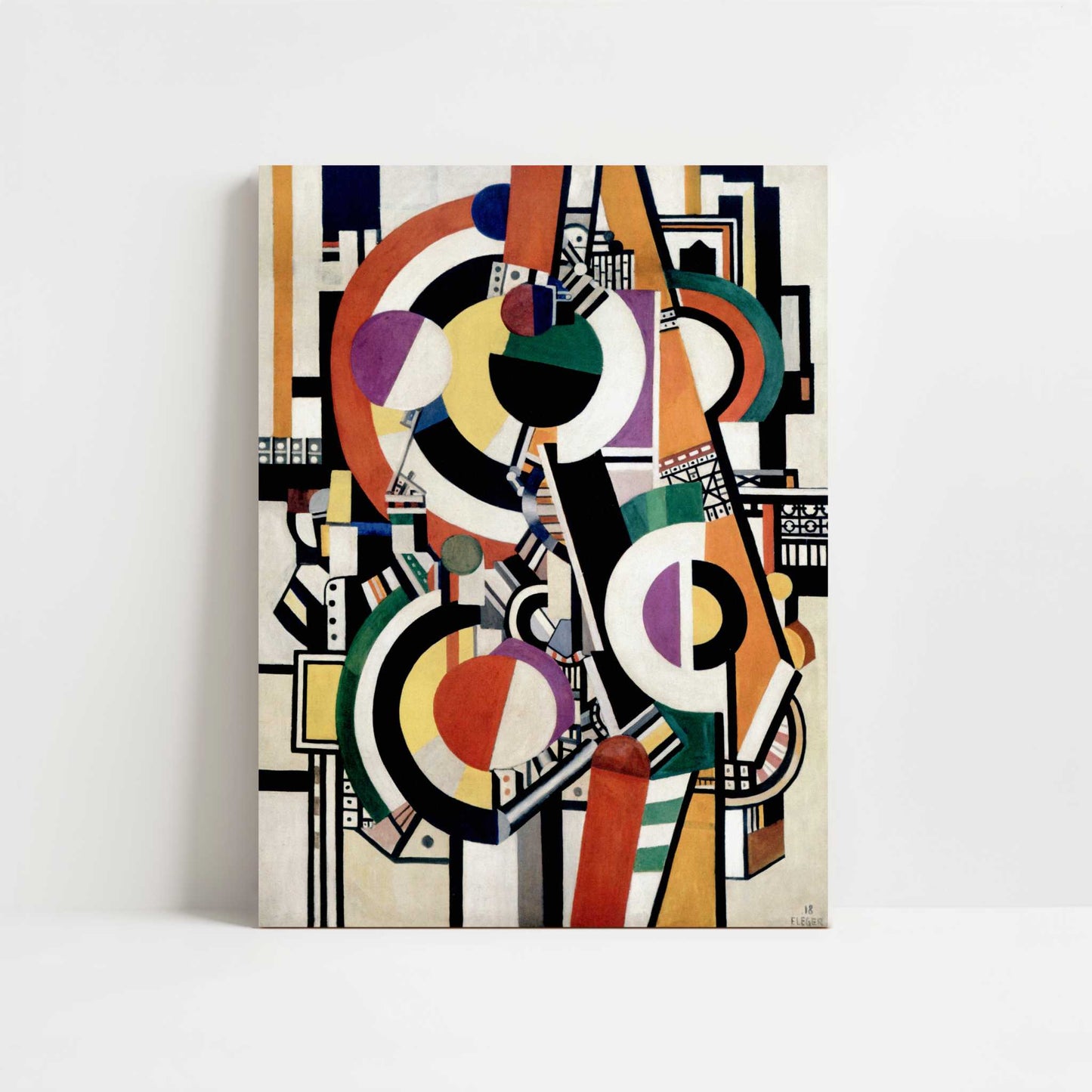 Discs (1918) by Fernand Léger – Art Print - Unframed art print