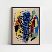 Framed Canvas - Framed canvas in black frame