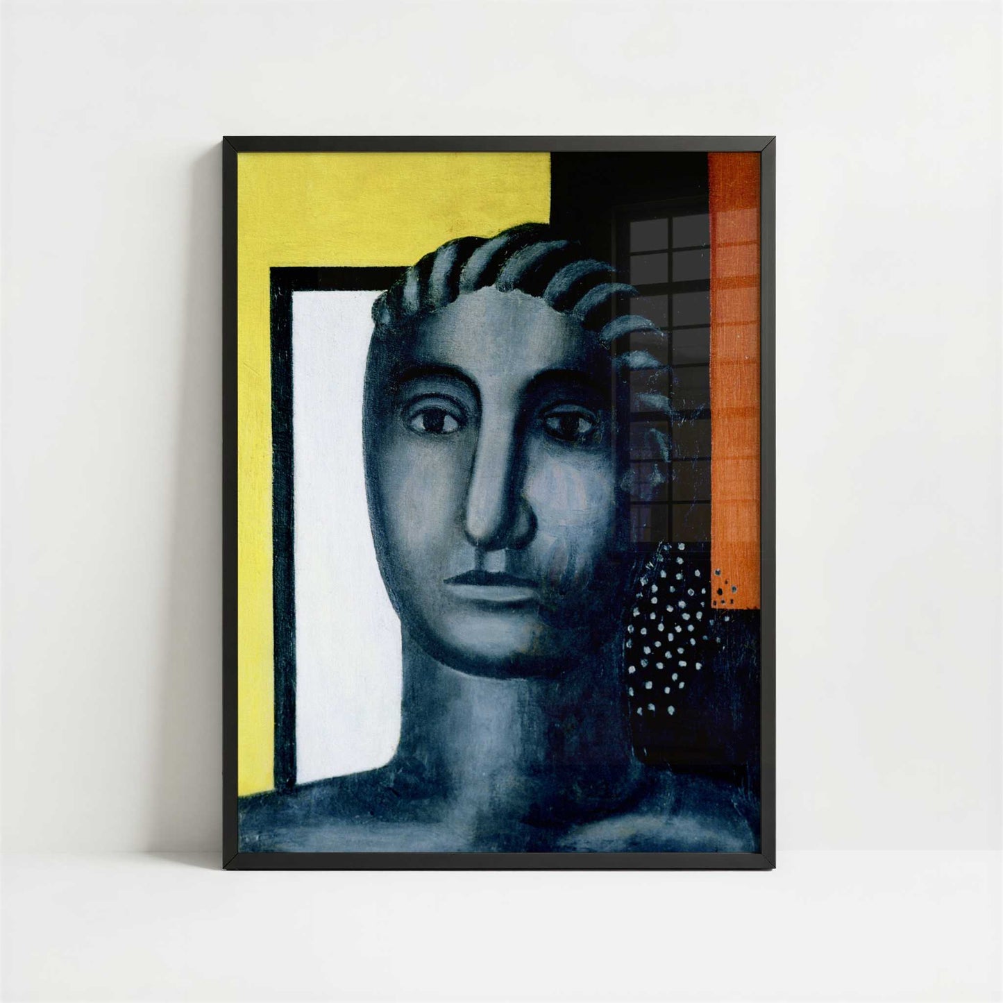 Figure (1929) by Fernand Léger – Art Print - Art print in black frame